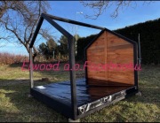 Piaskownica w nowoczesnym stylu