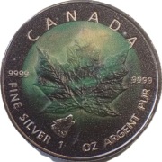 KANADA 5 dollars z 2018 roku - PLANETA 2 - KOPIA - KOLOR - OB. MOJĄ OFERTĘ