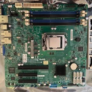 Płyta główna SuperMicro X10SLH-F + CPU Intel Xeon E3-1271 V3 + CPU cooler 