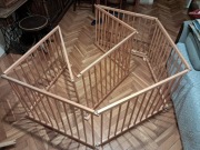 Kojec (płotek) drewniany dla dziecka (modułowy)