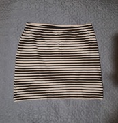 Spódniczka mini w paski tuba H&M r. M