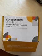 Urzadzenie do trenowania zginania i prostowania palcow lewej dloni.