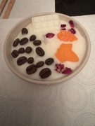 Świeca sojowa ręcznie robiona - jesień