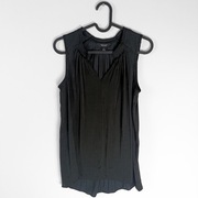 Elegancka czarna bluzka bez rękawów Simply Vera Wang
