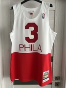 Authentic Jersey NBA Iverson 3 Philadelphia 76ers L Answer Mitchell&Ness