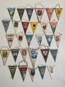 Proporczyki miast 29 szt.