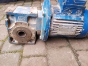 Reduktor, przekładnia ślimakowa z silnikiem