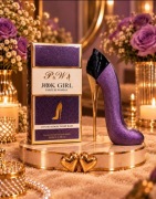 Woda perfumowana Damska Szpilka Fioletowa Brokatowa 85ml