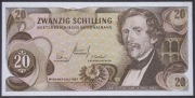 Austria 20 schilling 1967 - Carl Ritter - stan bankowy UNC