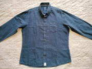 Koszula Pierre Cardin, cienki jeans, rozm. L, granatowa