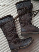 Kozaki ocieplane z futerkiem Wanna 37