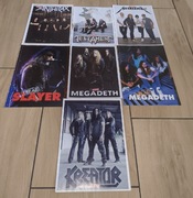 Wkładki TERAZ ROCK cz.2 Anthrax Testament Metallica Slayer Megadeth Kreator