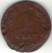 Holandia 1 cent 1880 - 19 mm - nr 3