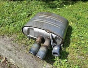 Tłumik wydech końcowy BMW E60 E61 525D 530D