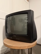 Telewizor kineskopowy Thomson Quadra 20 cali retrogaming crt tv