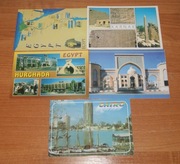 Kartki, pocztówki z Egiptu 5 sztuk