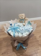 Bukiet pieluszkowy baby shower
