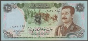 Irak 25 dinarów 1986 - Saddam Husajn - stan bankowy UNC