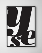 Plakat z ramą retro vintage