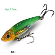 Przynęty twarde blachy- Cykady. 4 kolory.