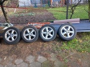 Felgi VW Sharan 16" 5x112 + opony (cena za komplet) 