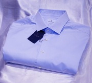 EMANUEL BERG  koszula XXXL 47 błękitna Crown T. Mason kiton cucinelli prl