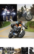 Halogeny LED motocyklowe BMW, Quad i inne