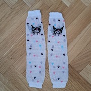 Rękawiczki bez palców kuromi hello kitty sanrio