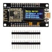 Moduł Nodemcu ESP8266 z wyświetlaczem OLED 0.96" USB-C