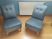 Fotele art deco po renowacji 2 szt.
