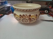 Misa, pojemnik ceramiczny duży - Koło, fajans