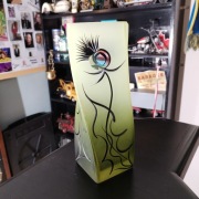 Piękny Wazon PRL odcienie zieleni