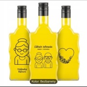 Prezent na dzień babci i dziadka butelki do nalewki 500 ml