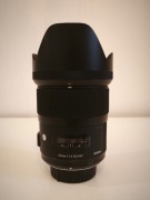 Obiektyw Sigma Art 35 mm f/1.4 Nikon jak NOWY ostry szybki bokeh igła