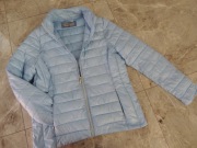 damska błękitna kurtka baby blue wiosenna M L