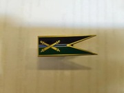 Proporczyk metalowy na beret - dywizjon artylerii Choszczno