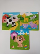 Puzzle dla dzieci 3 sztuki