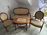 Komplet Kawowy dwa fotele oraz sofa