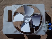 Wentylator z obudową i zasilaczem mikrofalówki 