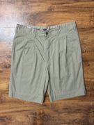 Spodenki kremowe bawełniane beżowe chinos szorty chinosy Dockers W33 S