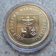 2 zł Województwo Warmińsko-Mazurskie 2005r Mennicza 