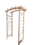 Pergola ogrodowa drewniana łuk 200 cm