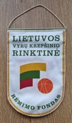 Litewska Federacja koszykówki - Proporczyk