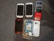 Samsung Galaxy S3 Mini I8190 3 sztuki, etui ,pudełka, baterie