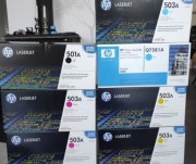 HP Czarny 501A 503A Q6470A Q7582A Q7583A Q7581A Toner 3500 CP3505 3600 3800