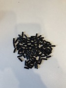 100 pinów Lego technic czarne