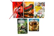 Instrukcja książeczka Fifa 11 Tom Clancy’s Burnout Revenge FarCry Primal