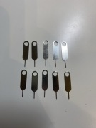 10 szt kluczyków do wyciągania karty SIM 