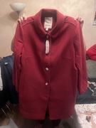 Płaszcz krótki czerwony