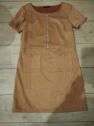 Śliczna sukienka Top Secret Zamsz roz 40 